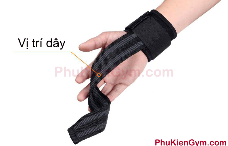 Cách sử dụng dây quấn cổ tay tập gym chống trượt gym91 phukiengym